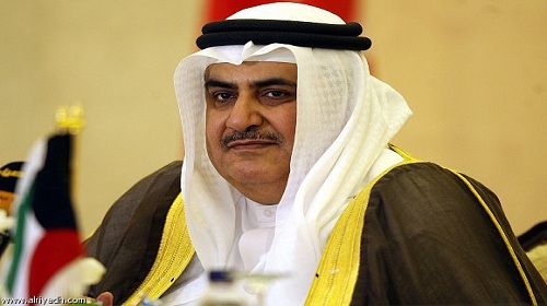 وزير الخارجية البحرينى