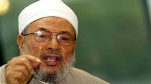 «القرضاوى» يتدخل