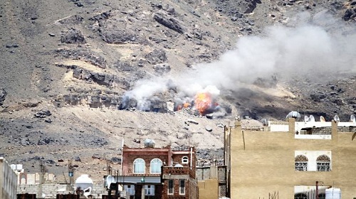 غارات مكثّفة على