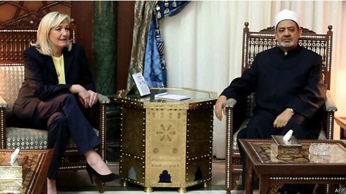 الزعيمة اليمينية