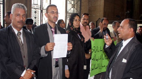 إضراب واسع للمحامين