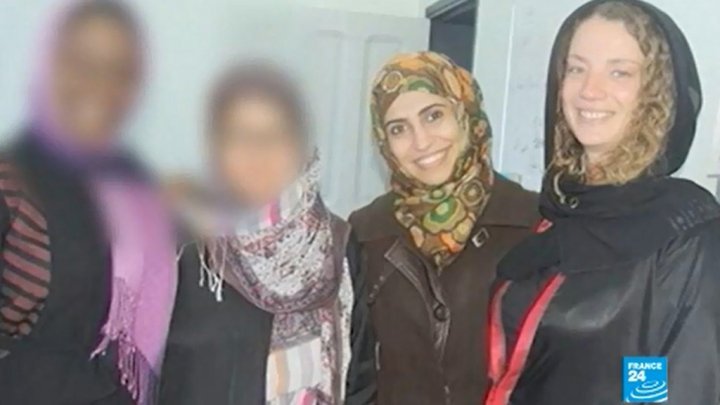 ظهور لمختطفة فرنسية