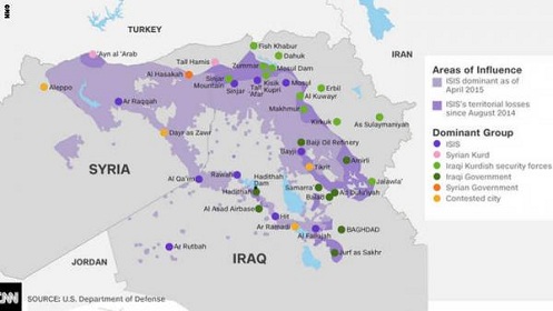 معاقل داعش تتهاوى