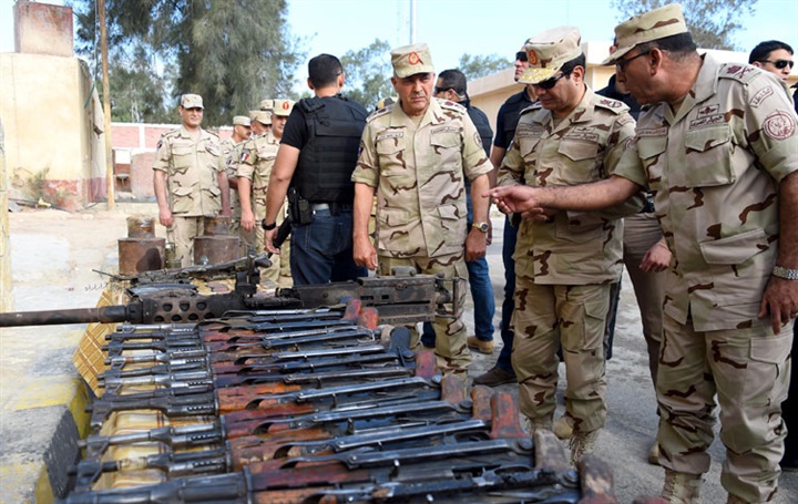 زيارة السيسي لسيناء