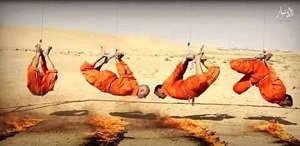 داعش يشوي 4 عراقيين