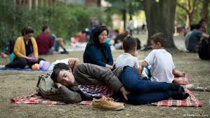 افتراش الطرقات بعد