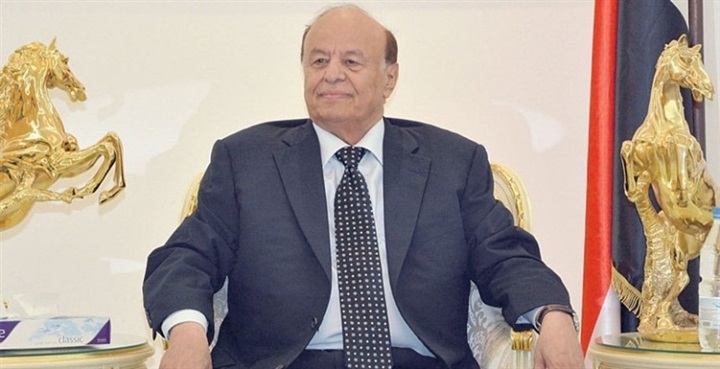 هادي في عدن 