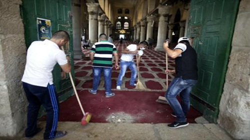 هدوء في الأقصى بعد