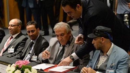 وصول وفد ليبي إلي