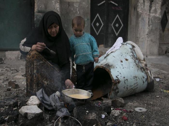 مضايا المحاصرة