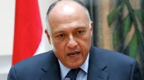 شكري: لا وساطة سعودية