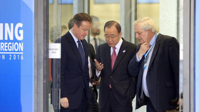 في مؤتمر المانحين: