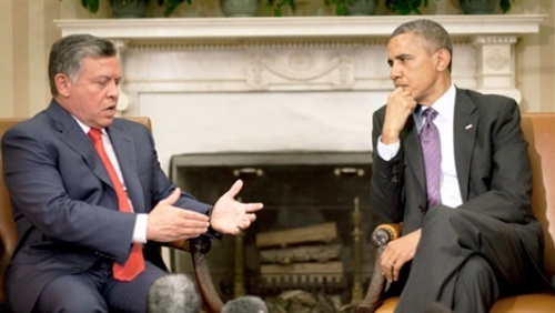 اوباما وملك الاردن