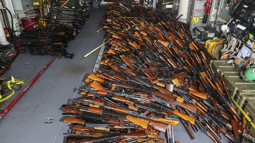 مصادرة أسلحة