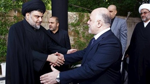 تيار الصدر والعبادي