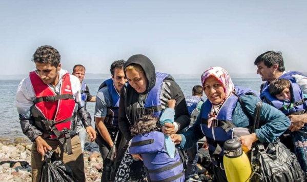 استمرار تدفق اللاجئين