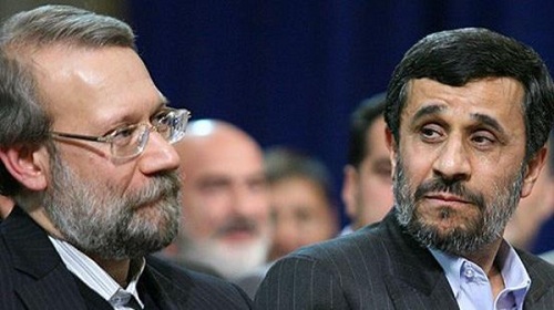 مع أحمدي نجاد