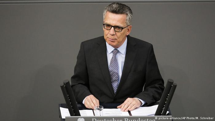 وزير الداخلية الألماني