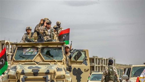 الجيش الليبي يبدد