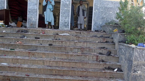 تفجير داخل مسجد فى