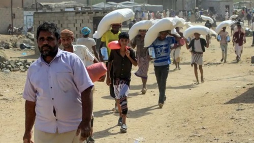 انهيار العمل الإغاثي