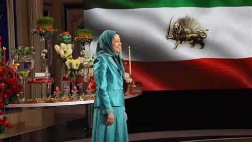 رجوي ترحّب بوقف إطلاق