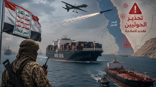 تهديد الحوثيين للملاحة