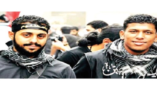 محمد العمار (يمين)
