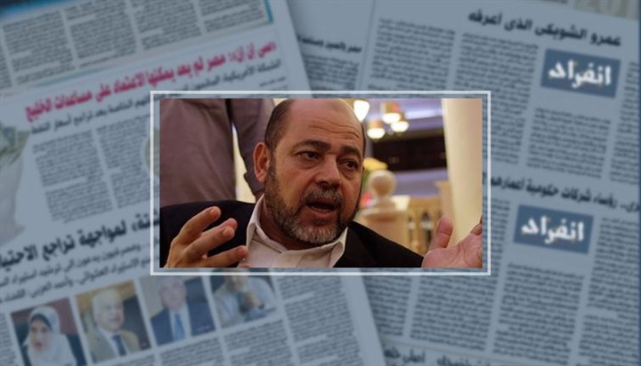 «أبو مرزوق» ينفى