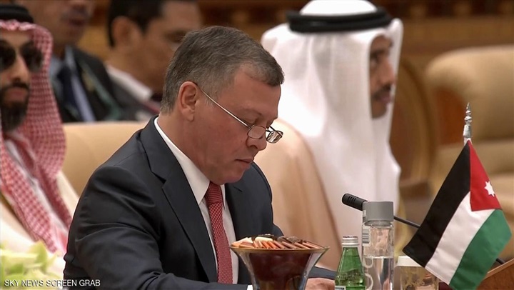 العاهل الأردني: الإرهابيون