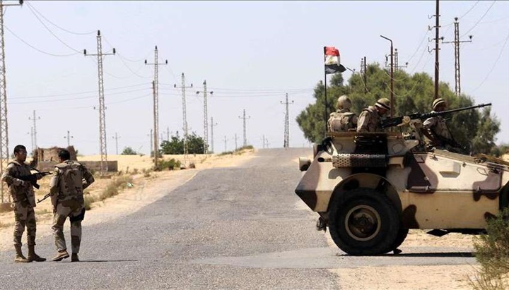 مقتل ضابط جنوب مصر