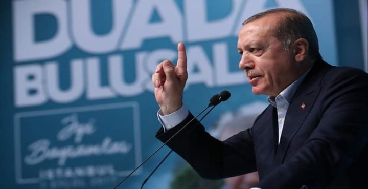 أردوغان يهدد بتجويع