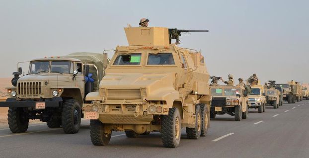 تطويق شمال سيناء