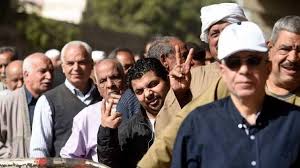 طوابير الناخبين في