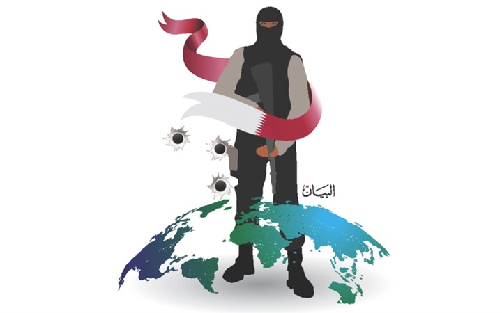 قطر تلعب بالساحة