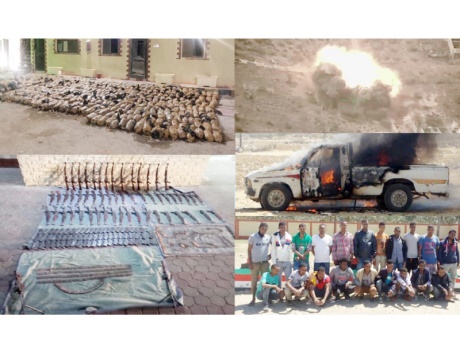 القضاء على 47 تكفيرياً