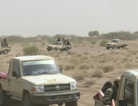 تدمير طائرة حوثية