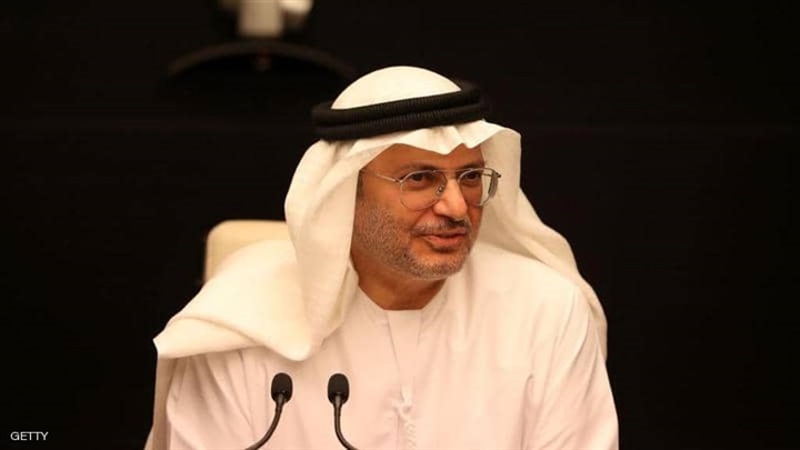 قرقاش: الإمارات تدعم