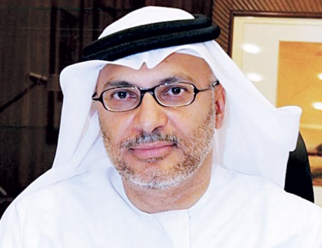 قرقاش: الإمارات عضيد