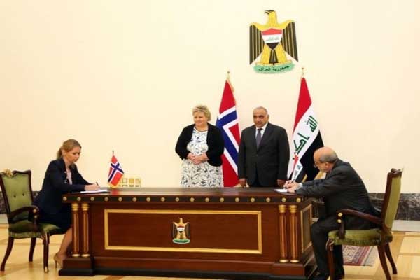 مباحثات عراقية نروجية