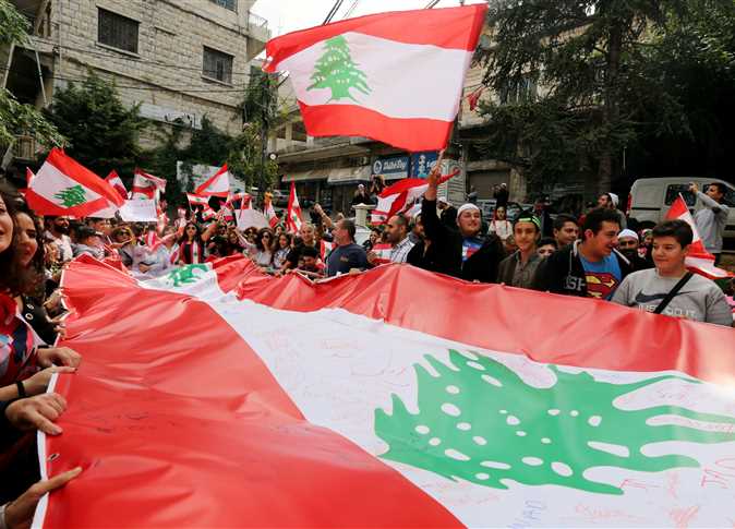 المتظاهرون في لبنان