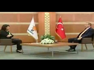 اردوغان مع الإعلامية